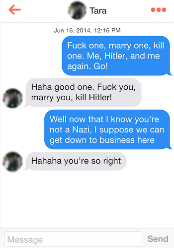 Epic Messages Sent On Tinder