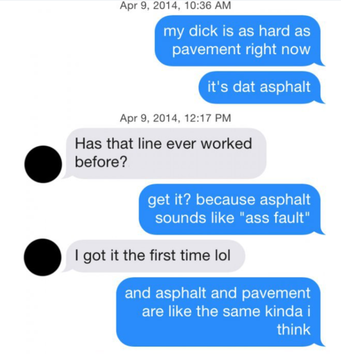 Epic Messages Sent On Tinder