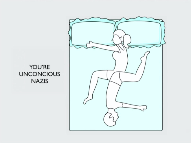 sleeping position say about your relationship 4