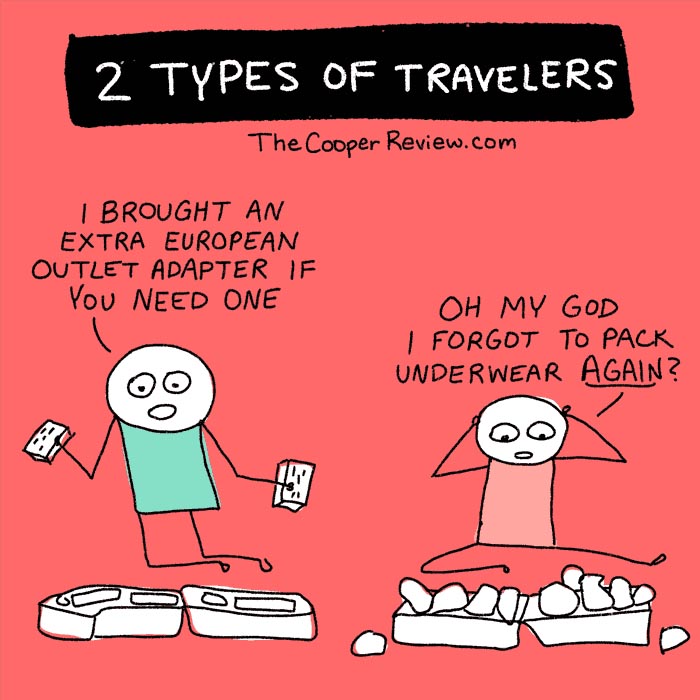 type of travelers