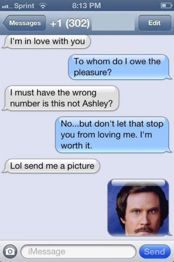 wrong number texts 8