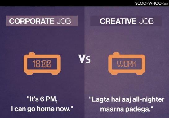 10+ Hilarious Posters Showing The Differences Between Corporate vs
