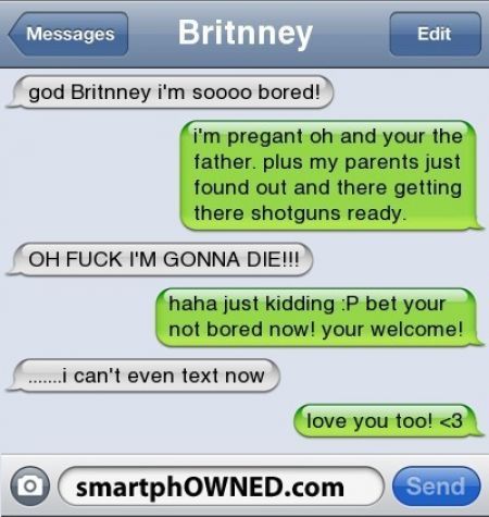 gf text fails