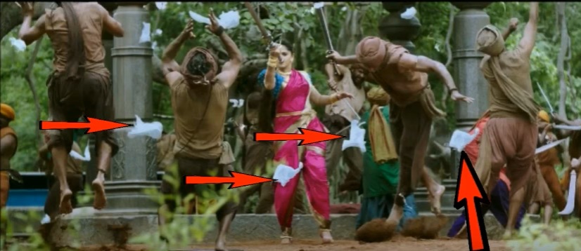 Bahubali 2 trailer mistakes