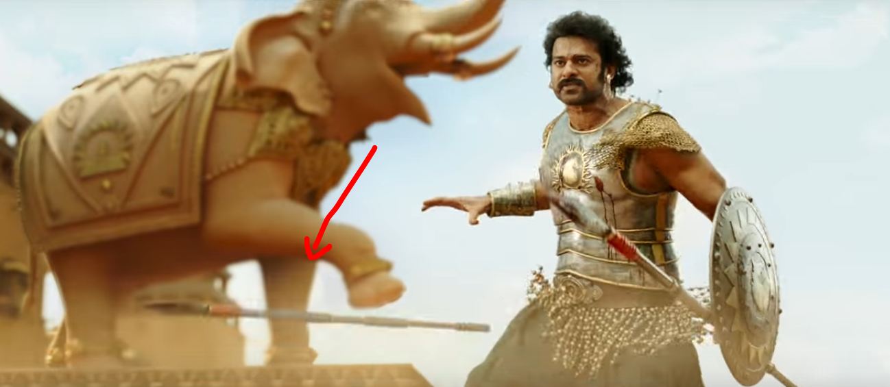 Bahubali 2 trailer mistakes