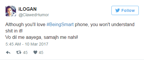 being smart android phone