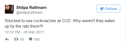 ccd cockroach controversy