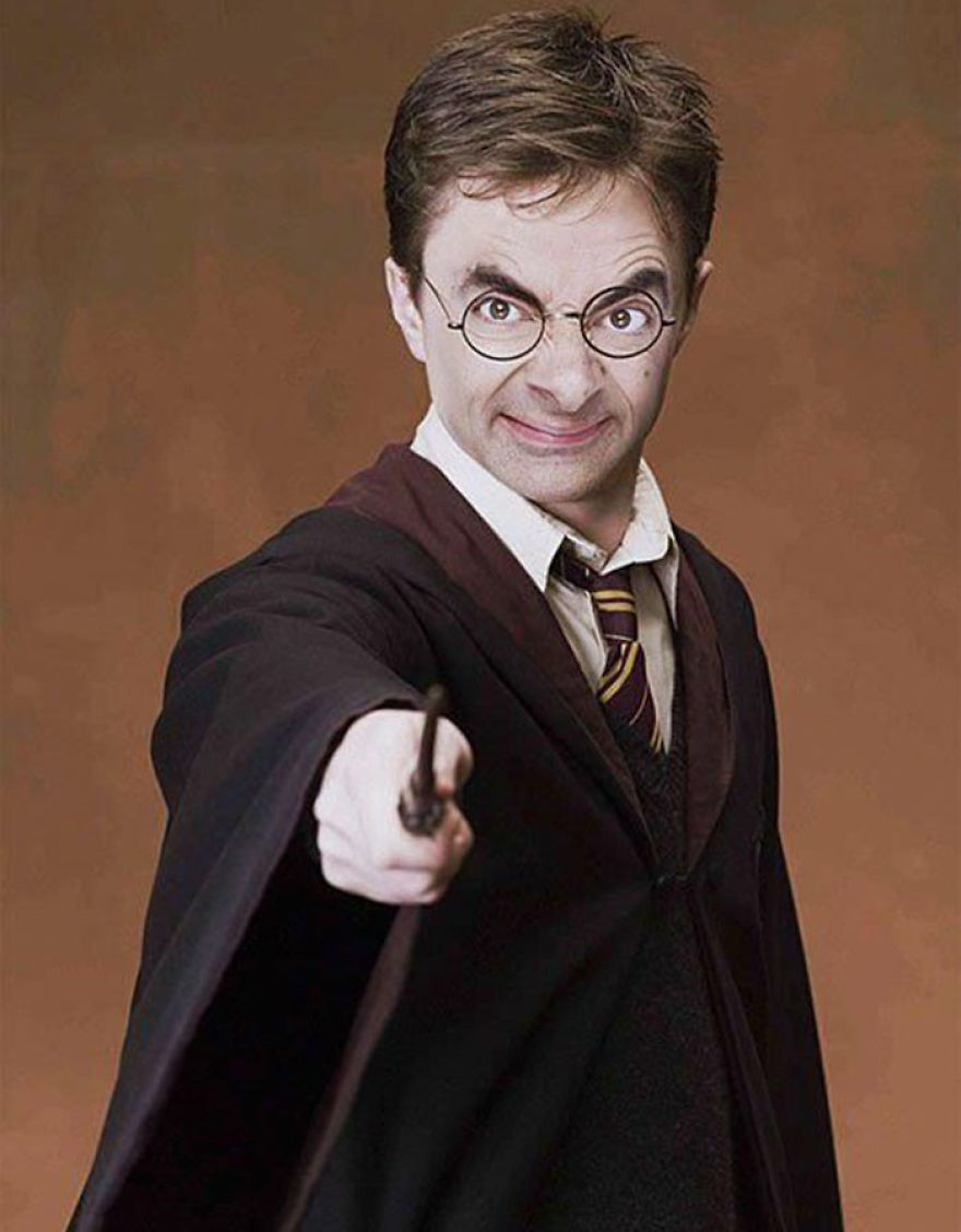 mr. bean photoshopped