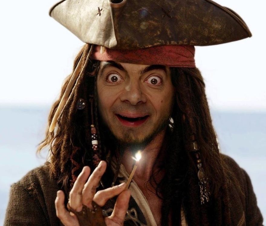 mr. bean photoshopped