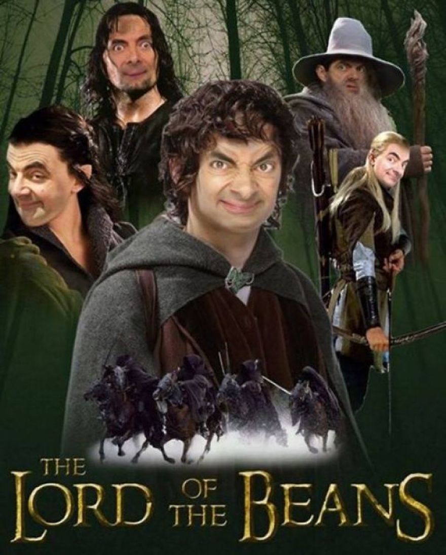 mr. bean photoshopped