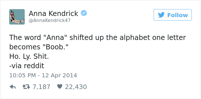 anna kendrick funny tweets