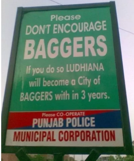 crazy indian signs