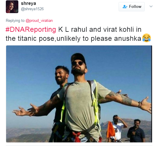 dna reporting kohli caught gazing