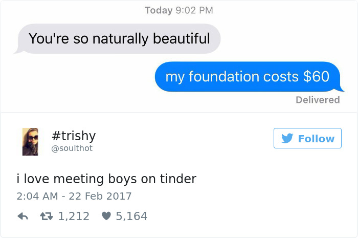 funny dating tweets