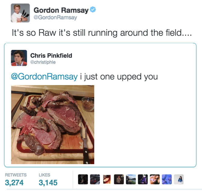 funny gordon ramsay tweets