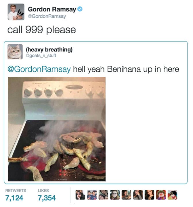 funny gordon ramsay tweets