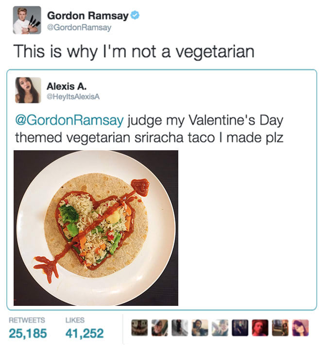 funny gordon ramsay tweets