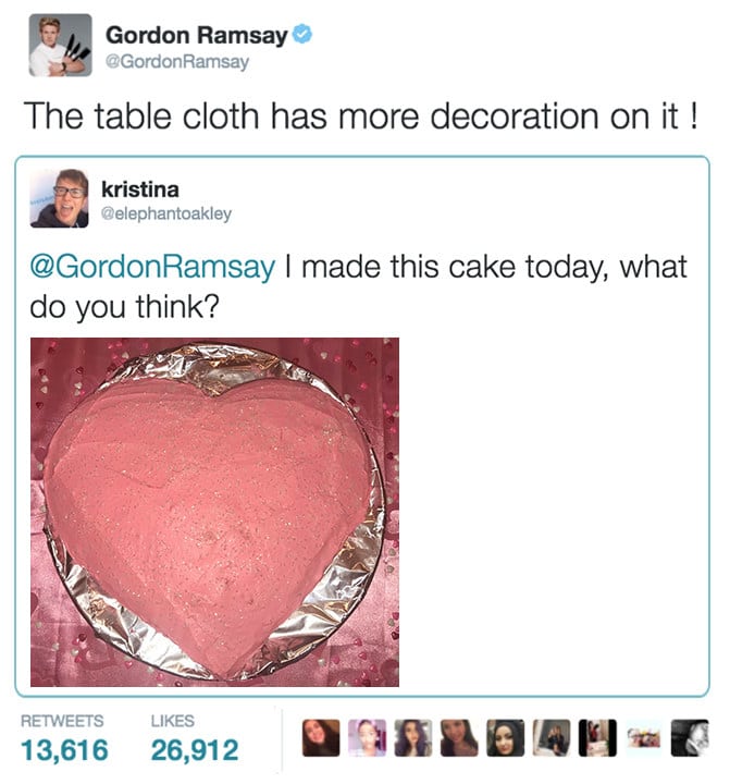 funny gordon ramsay tweets