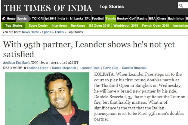 funny times of india headline