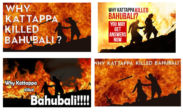 kattappa killed baahubali