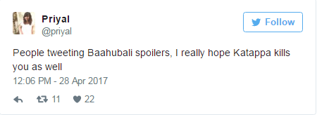 kattappa killed baahubali