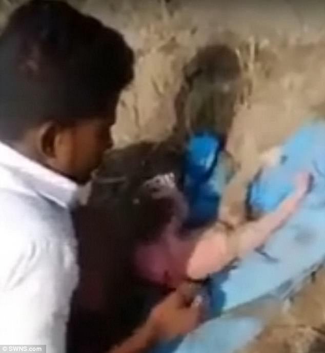 newborn baby girl buried alive