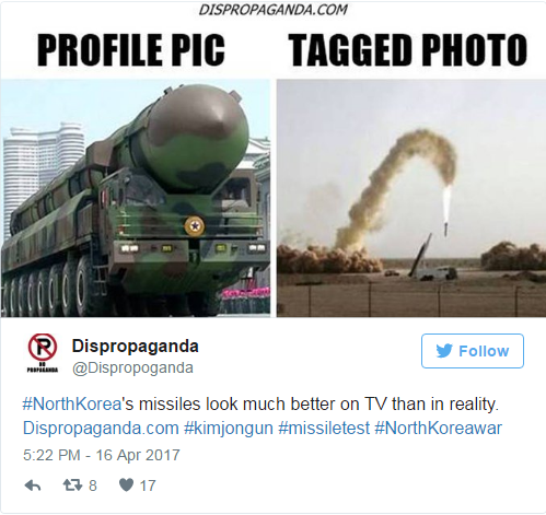 reactions on north korea's missile launch failure