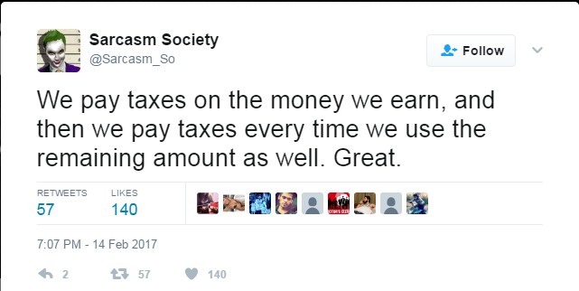 sarcasm society tweets