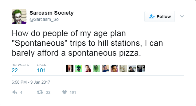 sarcasm society tweets