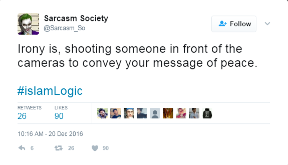 sarcasm society tweets