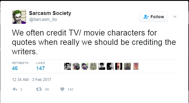 sarcasm society tweets