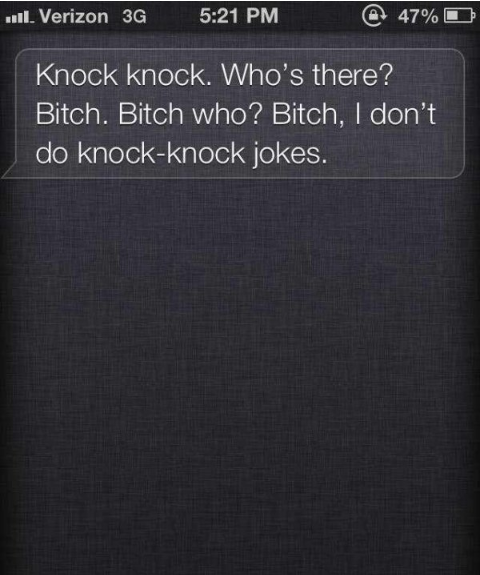 sassiest responses from siri