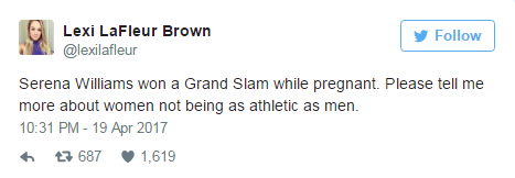 serena williams pregnant reactions