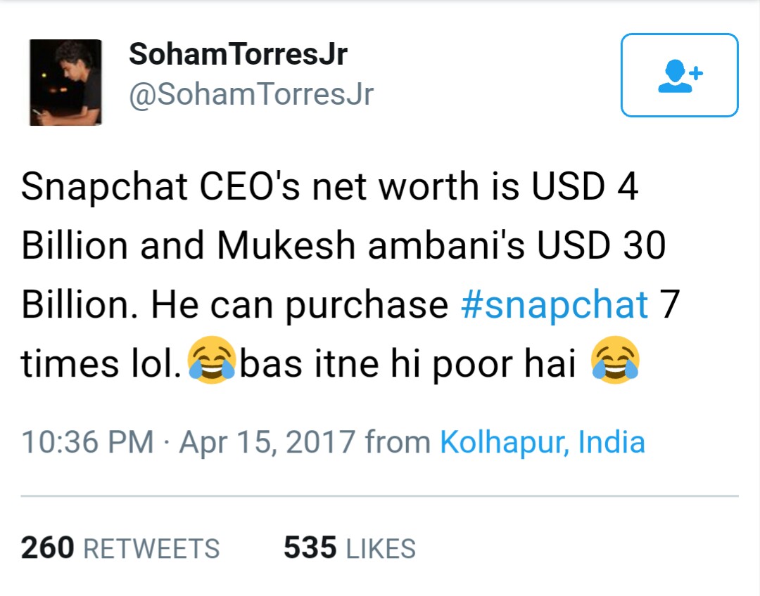 snapchat CEO statement