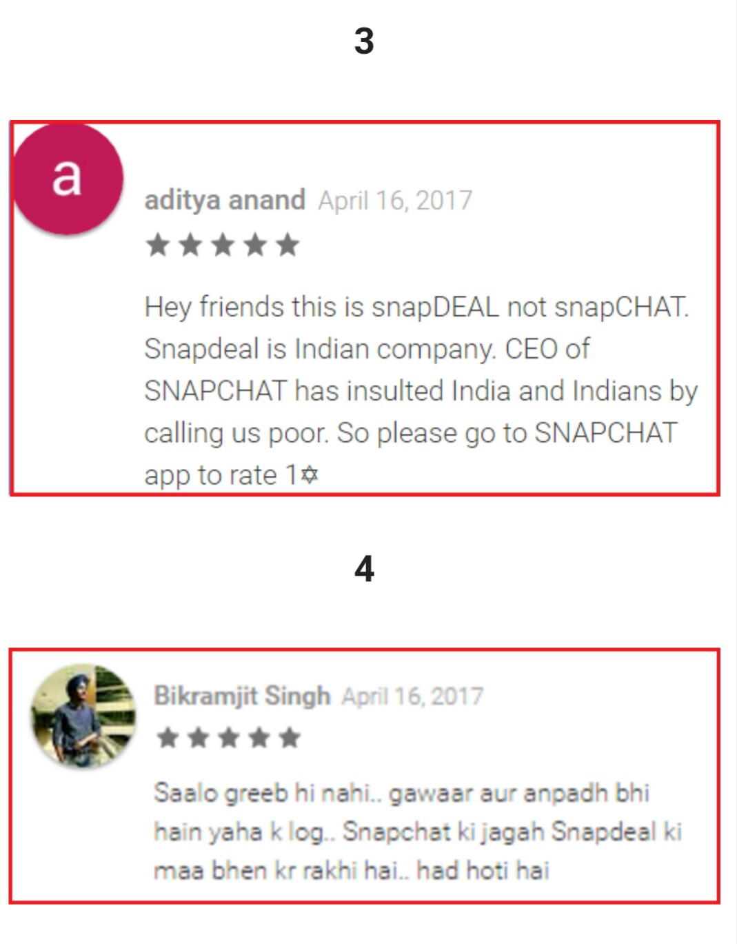 snapchat snapdeal