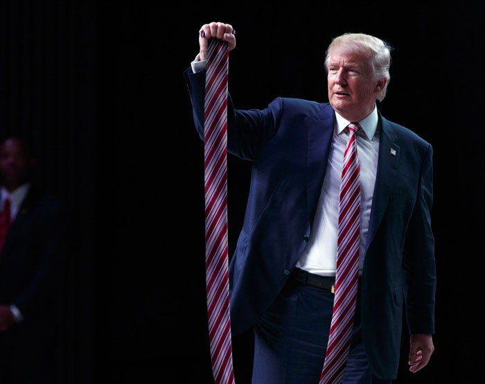 trump big ties photoshopped