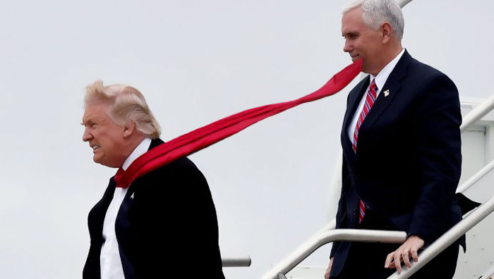 trump big ties photoshopped