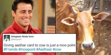 twitter reacts on adhaar for cattle