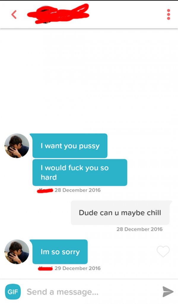 funny tinder interactions