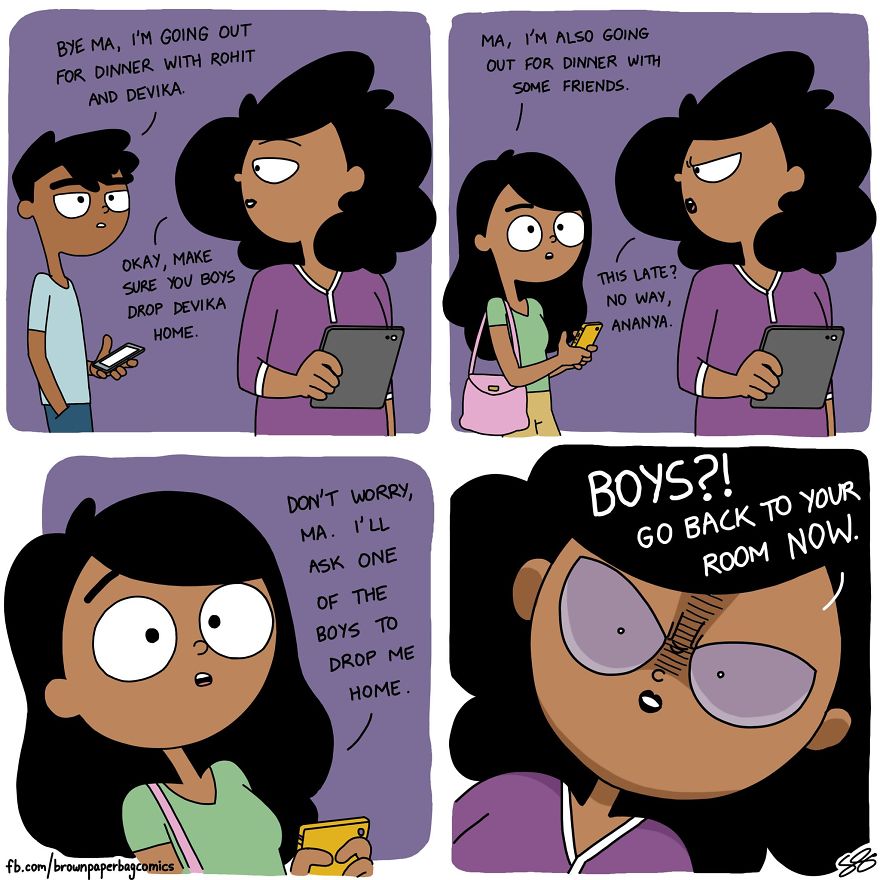 indian family comics