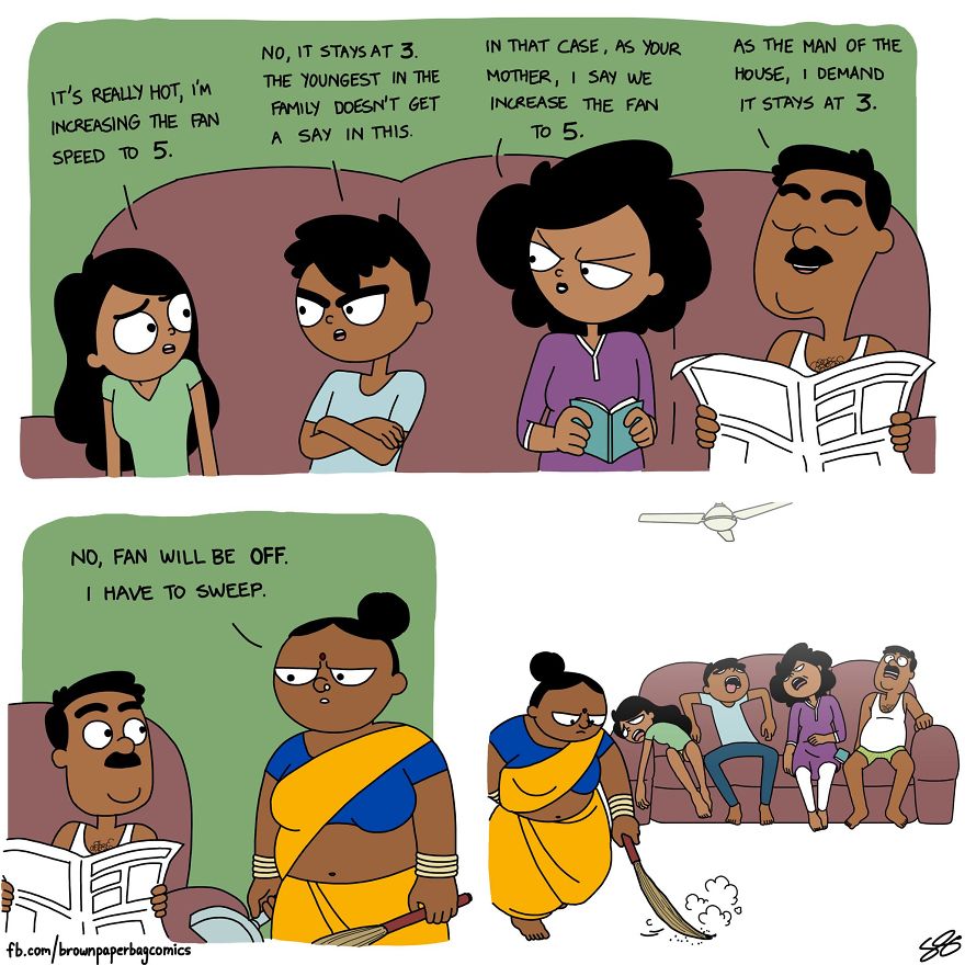 indian family comics