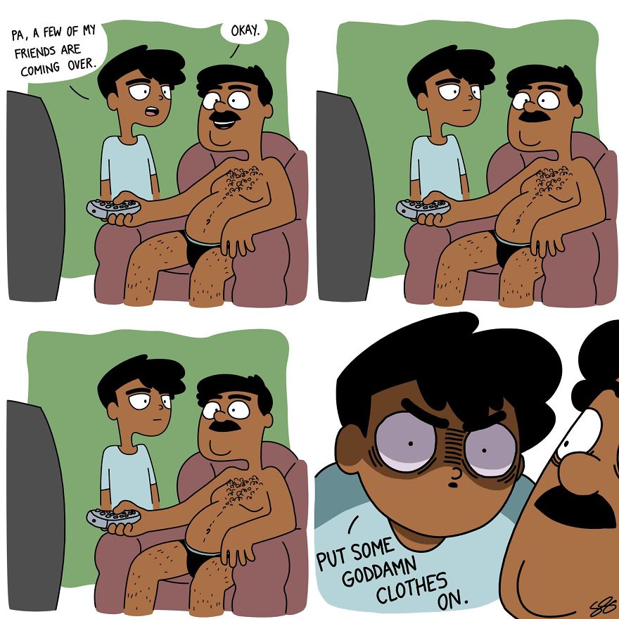 indian family comics