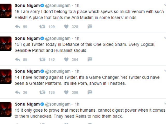 sonu nigam quits twitter