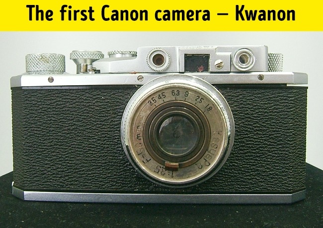 first canon camera