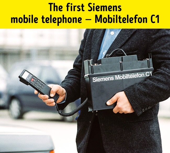 the first siemens mobile elebhone