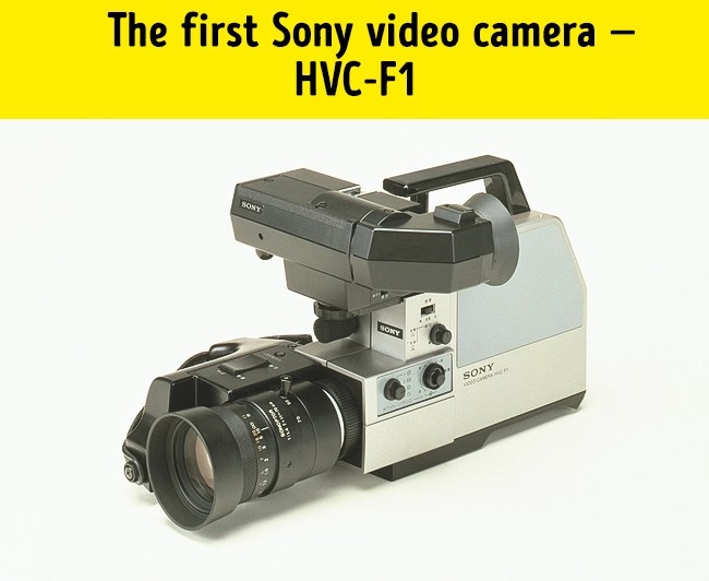 first sony video camera