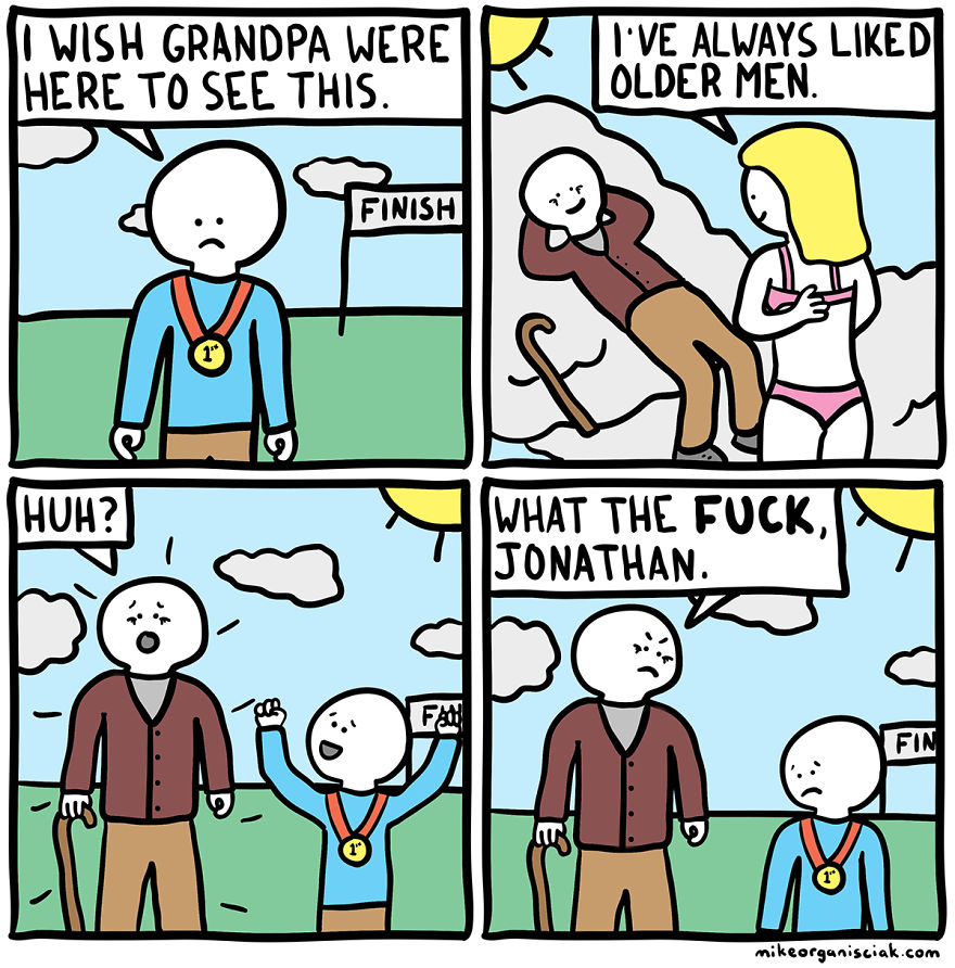 10+ Dark Humor Comics With The Funniest Unexpected Twists At The End