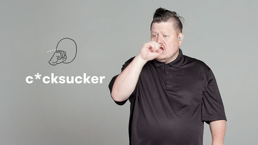 Deaf People Show How To Swear In Sign Language