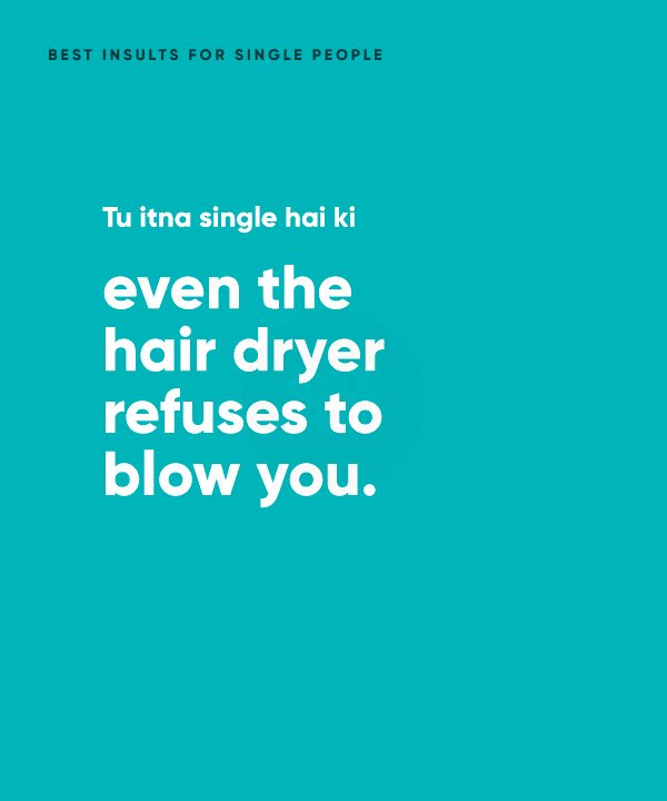 Best Insults For Single People