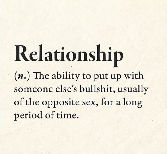 Brutally Honest Definitions